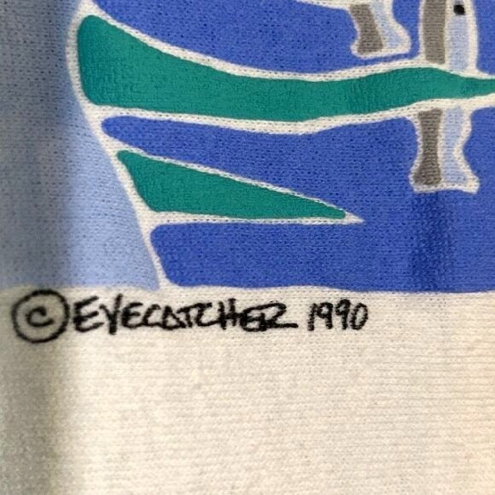 Vintage Anchorage Alaska Graphic T-Shirt By EyeCatcher 1990 - Picture 2 of 7